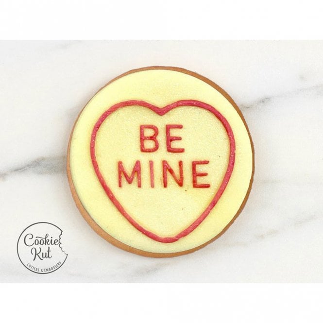 Cookie Kut BE MINE - Valentine's Day Reverse Embosser Stamp