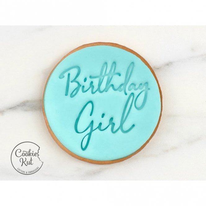 Cookie Kut Birthday Girl - Embosser Stamp