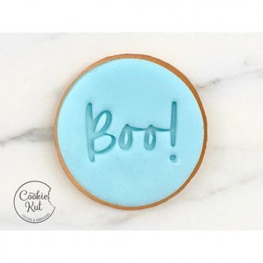 Boo! - Embosser Stamp