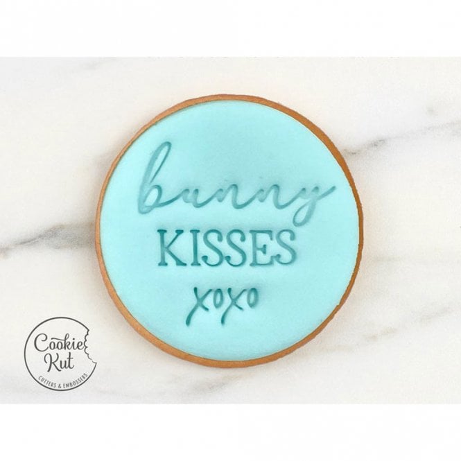 Cookie Kut Bunny Kisses XOXO - Easter Embosser Stamp