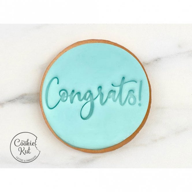 Cookie Kut Congrats! - Embosser Stamp