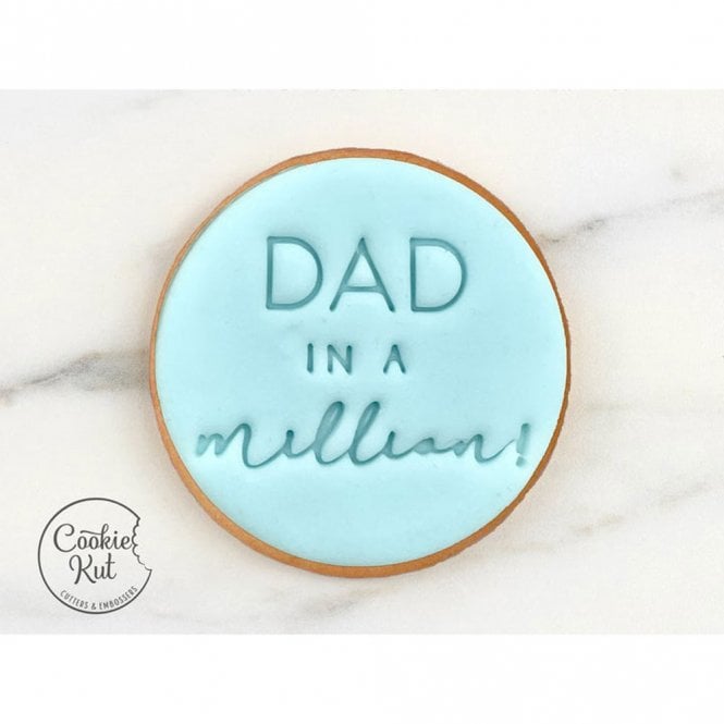 Cookie Kut Dad In A Million - Fathers Day Embosser Stamp