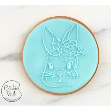 Easter Bunny - Reverse Embosser Stamp