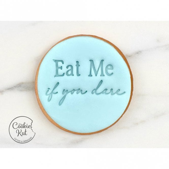 Cookie Kut Eat Me If You Dare - Embosser Stamp