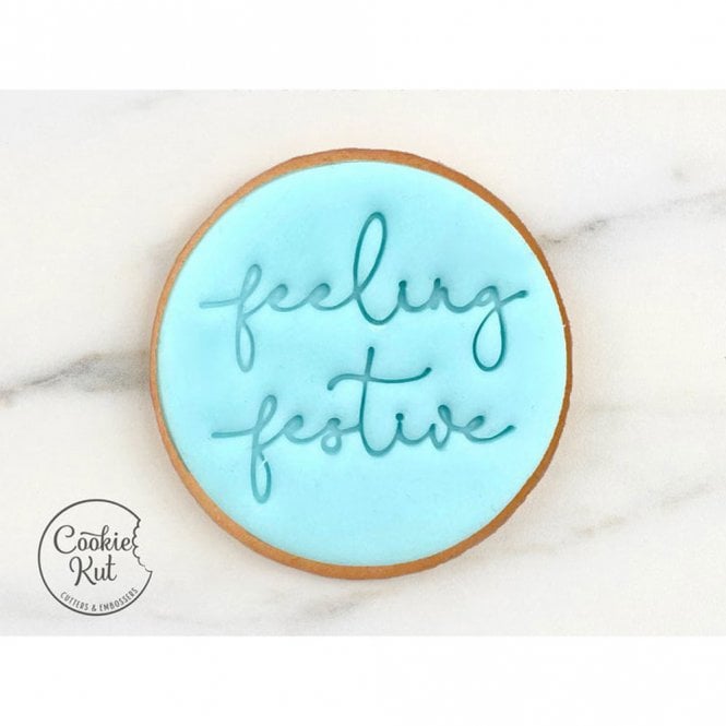 Cookie Kut Feeling Festive - Christmas Embosser Stamp