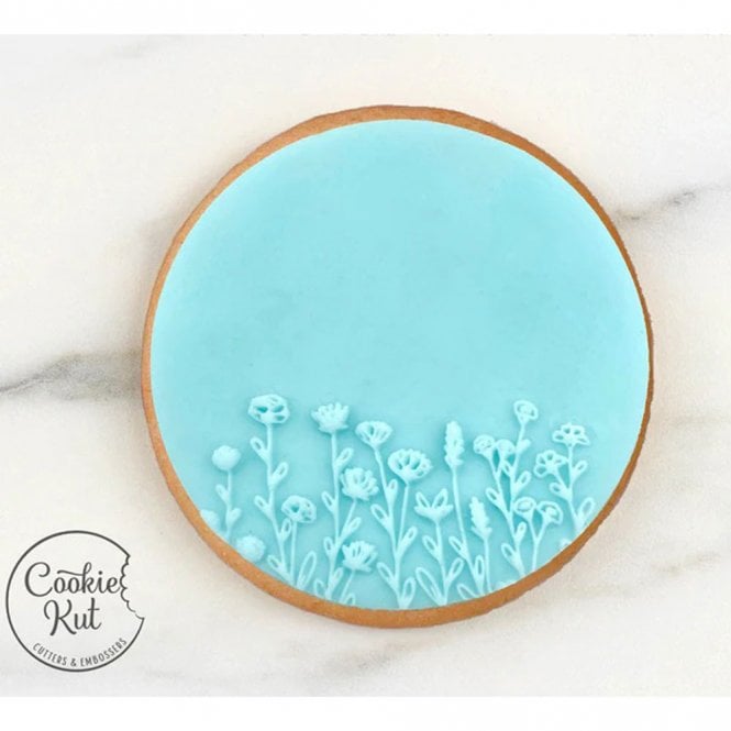 Cookie Kut Flowers - Reverse Embosser Stamp