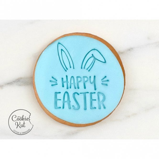 Cookie Kut Happy Easter Style 2 - Easter Embosser Stamp