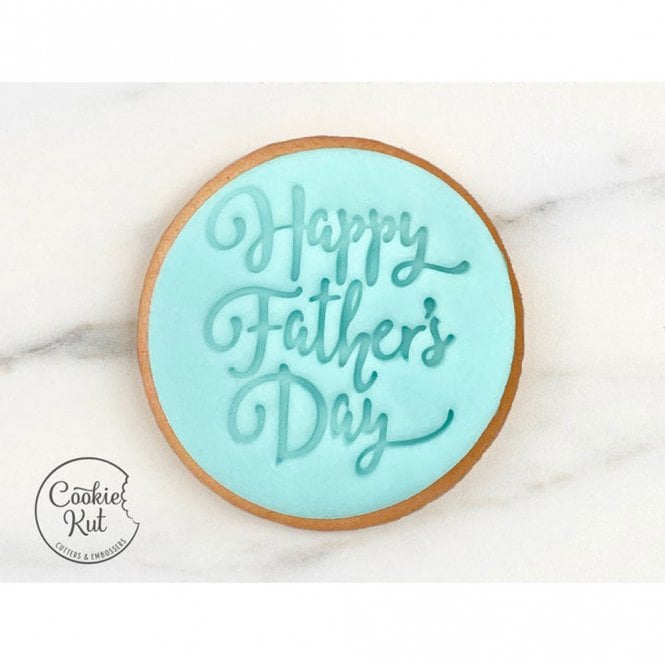 Cookie Kut Happy Fathers Day - Fathers Day Embosser Stamp - Style 1