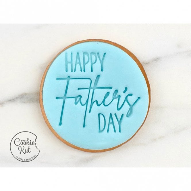 Cookie Kut Happy Fathers Day - Fathers Day Embosser Stamp - Style 2