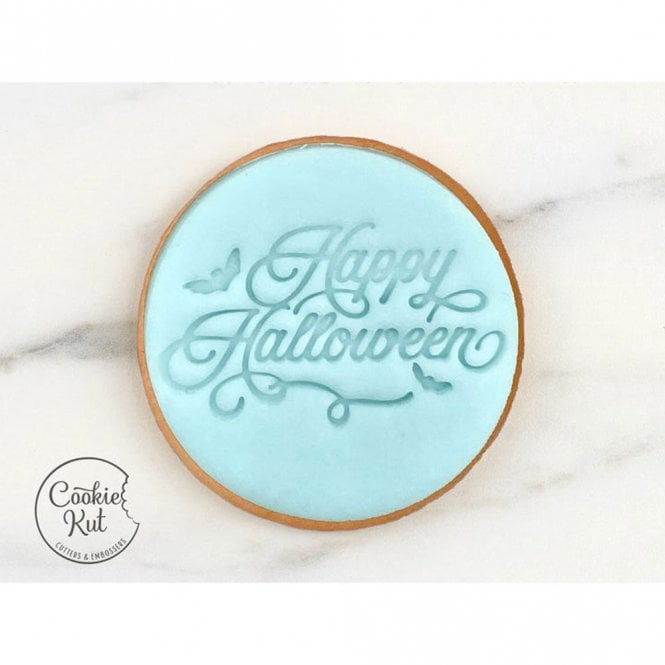 Cookie Kut Happy Halloween 4 - Embosser Stamp