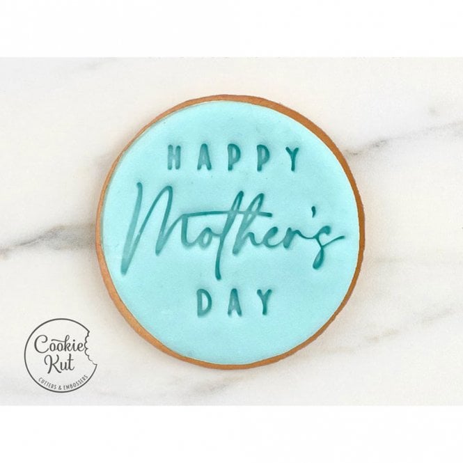 Cookie Kut Happy Mothers Day Style 2 Embosser Stamp