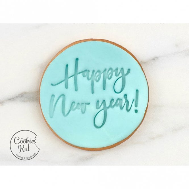 Cookie Kut Happy New Year - Fondant Embosser Stamp