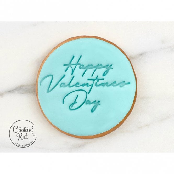 Cookie Kut Happy Valentine's Day - Style 1 - Valentine's Day Embosser Stamp