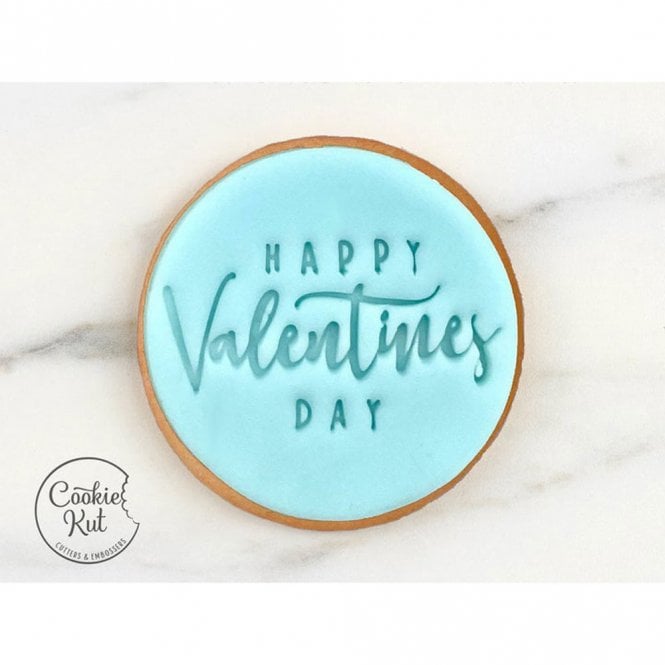 Cookie Kut Happy Valentine's Day Style 4 - Valentine's Day Embosser Stamp