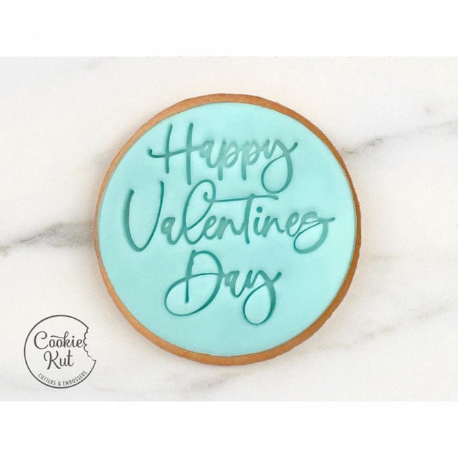 Cookie Kut Happy Valentines Day - Style 5 - Valentine's Day Embosser Stamp