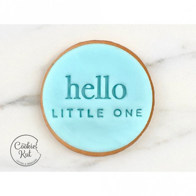 Cookie Kut Hello Little One - Baby Shower Embosser Stamp