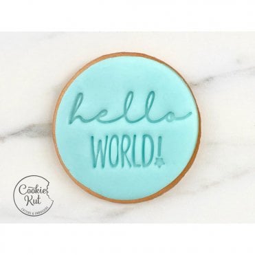 Hello World - Embosser Stamp