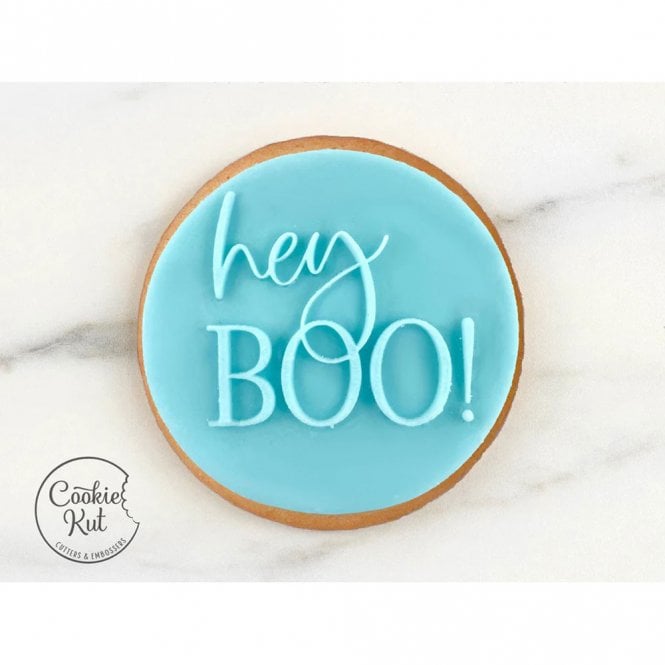 Cookie Kut Hey Boo - Reverse Embosser Stamp