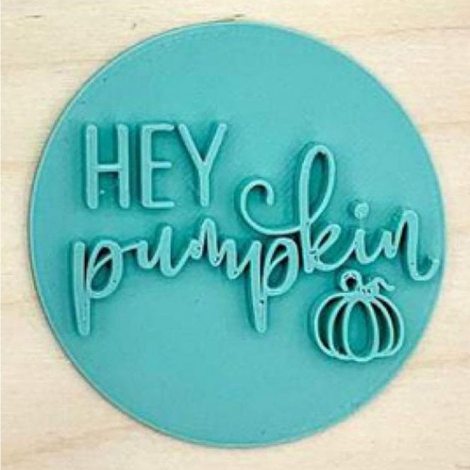 Cookie Kut Hey Pumpkin - Embosser Stamp