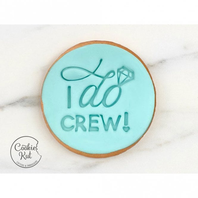 Cookie Kut I Do Crew - Embosser Stamp
