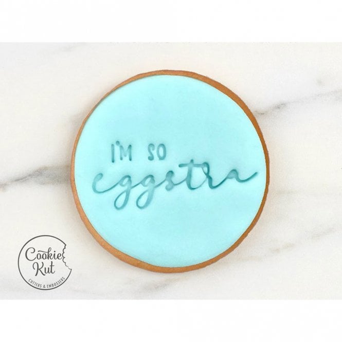 Cookie Kut I'm So Eggstra - Easter Embosser Stamp