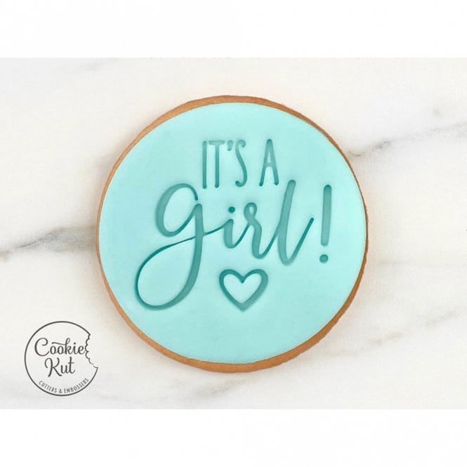 Cookie Kut It's A Girl! - Baby Shower Embosser Stamp