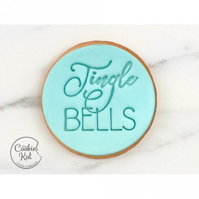 Cookie Kut Jingle Bells Style 1 - Christmas Fondant Embosser Stamp