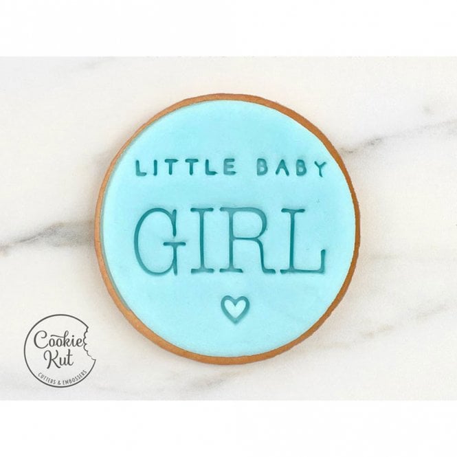 Cookie Kut Little Baby Girl - Baby Shower Embosser Stamp