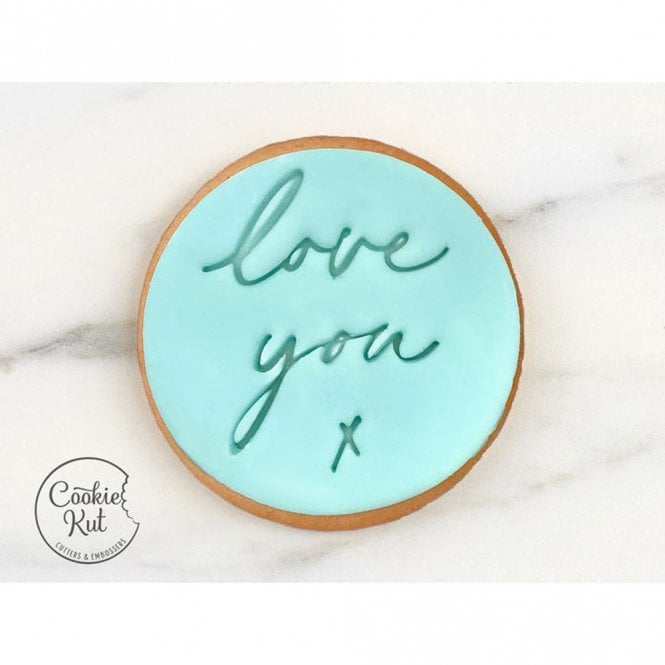 Cookie Kut Love You x Style 2 - Valentine's Day Embosser Stamp