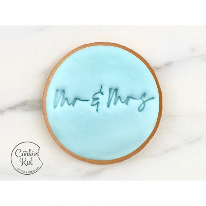 Cookie Kut Mr & Mrs 2 - Embosser Stamp
