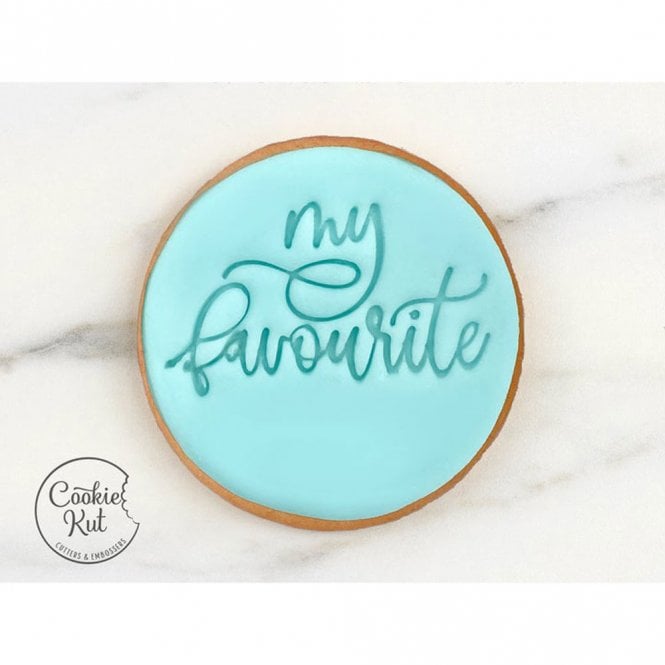 Cookie Kut My Favourite - Valentine's Day Embosser Stamp