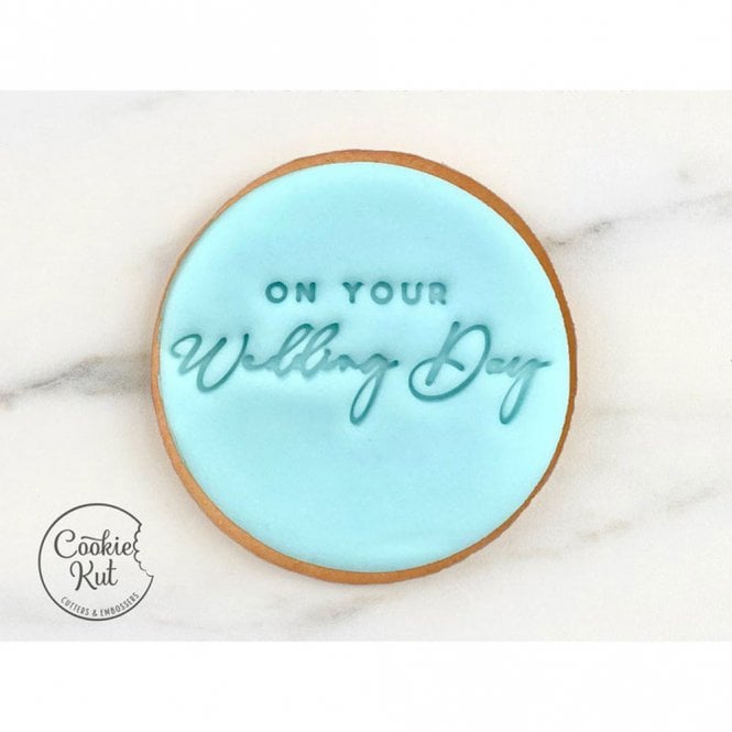 Cookie Kut On Your Wedding Day - Embosser Stamp