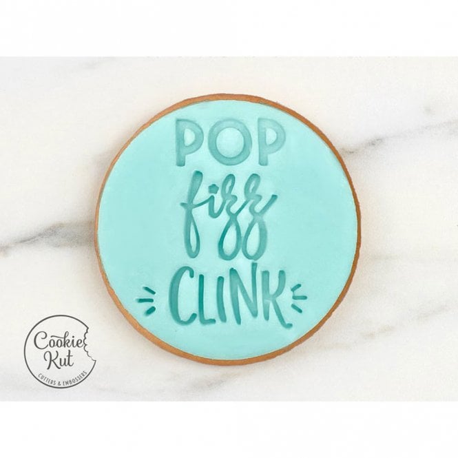 Cookie Kut Pop Fizz Clink - Embosser Stamp