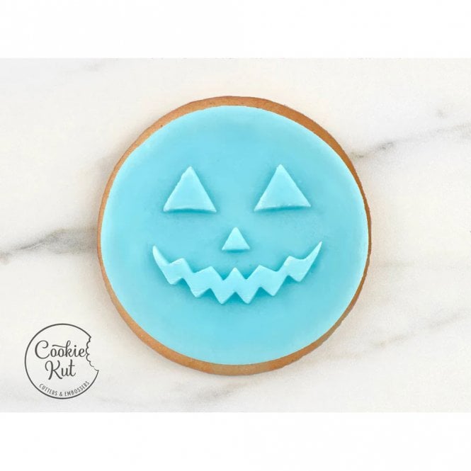 Cookie Kut Pumpkin Face Style 2 - Reverse Embosser Stamp
