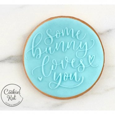 Some Bunny Loves You - Reverse Embosser Stamp