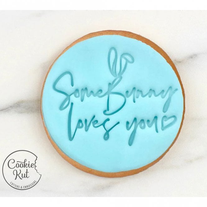 Cookie Kut Some Bunny Loves You Style 2 - Embosser Stamp