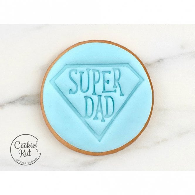 Cookie Kut Super Dad - Fathers Day Embosser Stamp