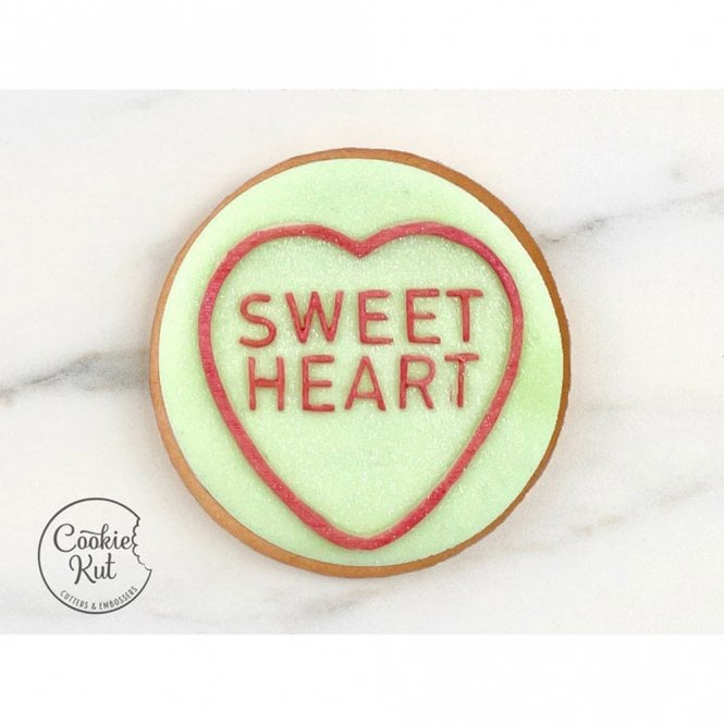 Cookie Kut SWEET HEART - Valentine's Day Reverse Embosser Stamp