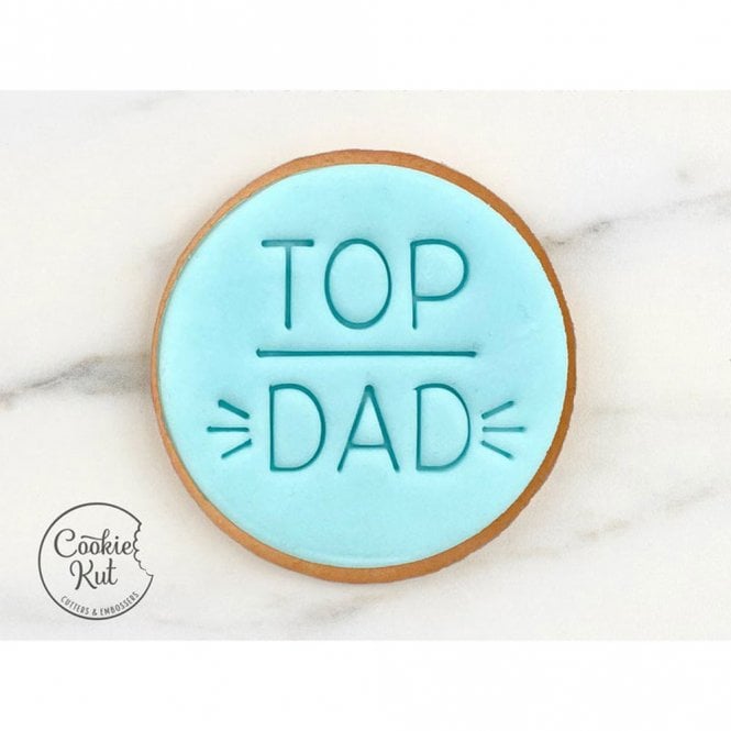 Cookie Kut Top Dad - Fathers Day Embosser Stamp