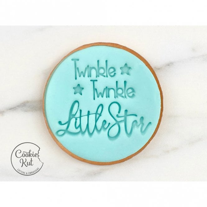 Cookie Kut Twinkle Twinkle Little Star - Baby Shower Embosser Stamp