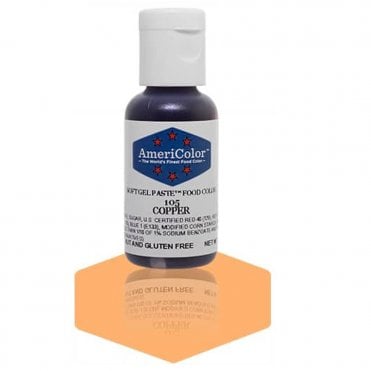 Copper - Soft Gel Paste Food/Icing/Buttercream Colouring