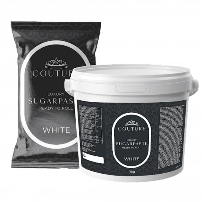 Couture Premium White Sugarpaste - Ideal for Cake Decorating