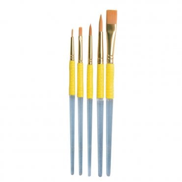 Craft Brush Set - Set of 5 Brushes
