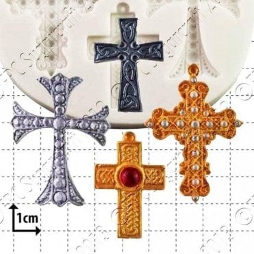 Crosses - Cake Decorating Silicone Mould