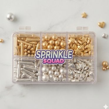 Crown & Chrome Set - Gold & Silver Sprinkles