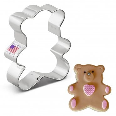 Cuddly Teddy Bear Cookie Cutter – 3" of Pure Sweetness