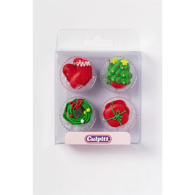 Culpitt 12 Christmas Sugar Pipings