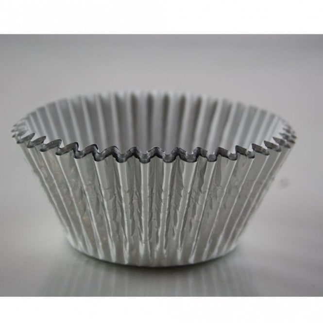 Culpitt Baked With Love Baking cups Pack Of 50 - Silver Foil - 50mm x 35mm