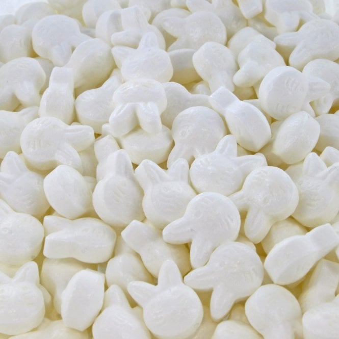 Culpitt Delightful White Bunnies Edible Shapes – Perfect for Easter Treats & Sweet Decorations! - 300g