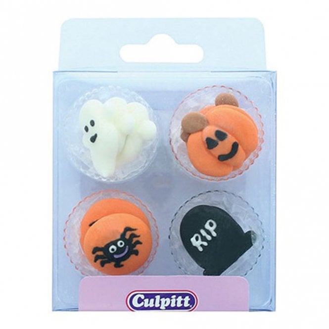 Culpitt Halloween RIP Sugar Decorations - Pack Of 12